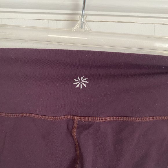 Athleta High Rise Chaturanga Tight Purple Legging Yoga Size Small - Picture 2 of 5
